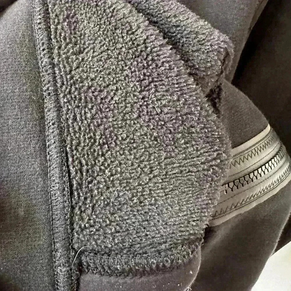 Athleta black fleece dress - Picture 7 of 7